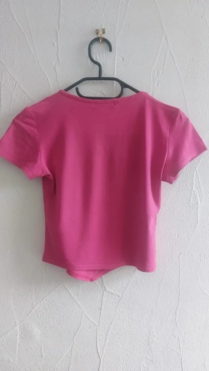 Top court rose - Taille 40 - photo numéro 5