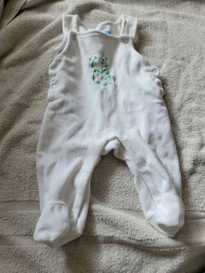 Ensemble velours 1 mois