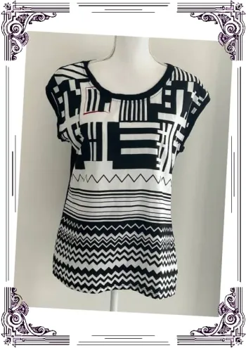 blouse manches courtes U collection taille 38