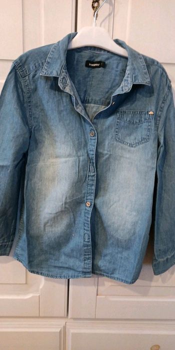 Chemise en jeans fille