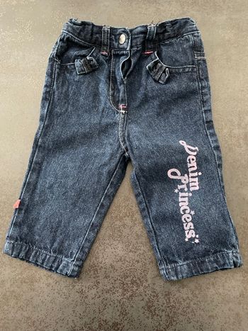 Jean fille 12 mois miss cutie