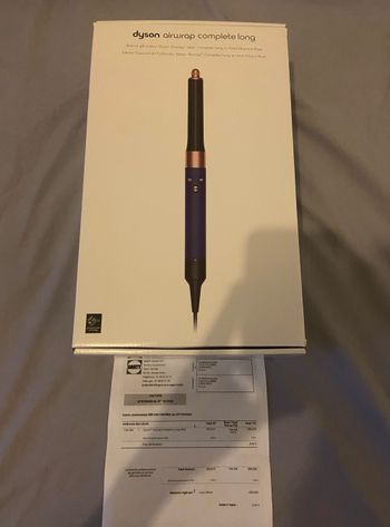 Dyson Airwrap Complète Long HS05 Neuf Bleu