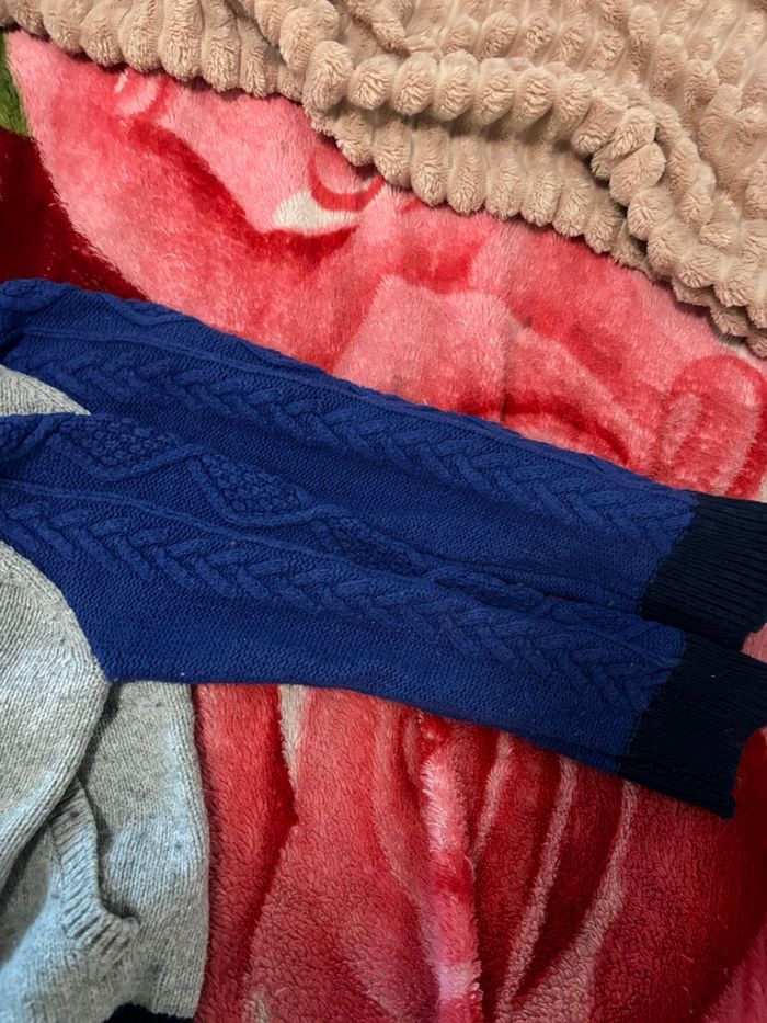 Veste en laine a tresse garçon - photo numéro 6