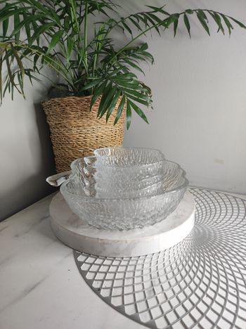 Service vintage forme de pomme