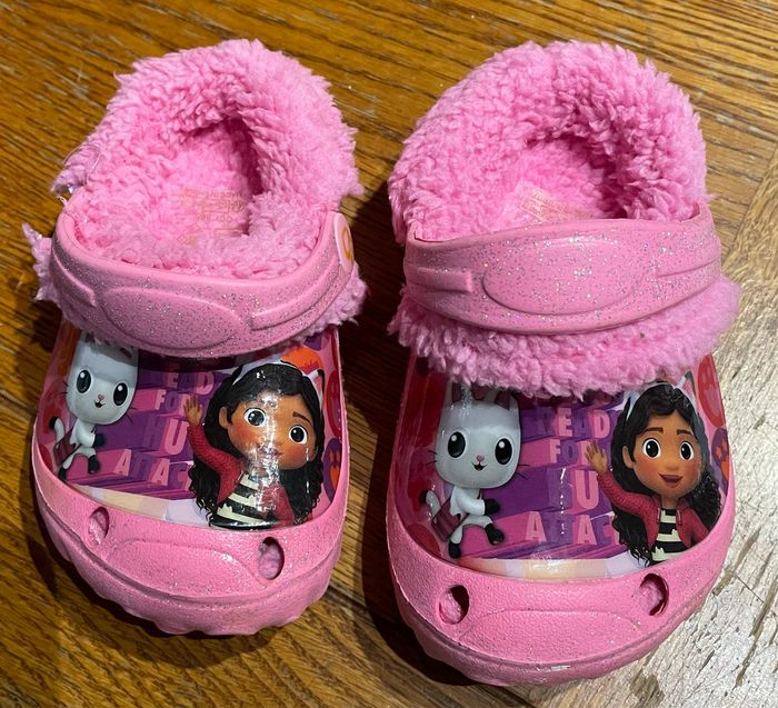 Sabote Crocs Gabby-Chat Rose Paillettes Fille Taille 22 - photo numéro 10