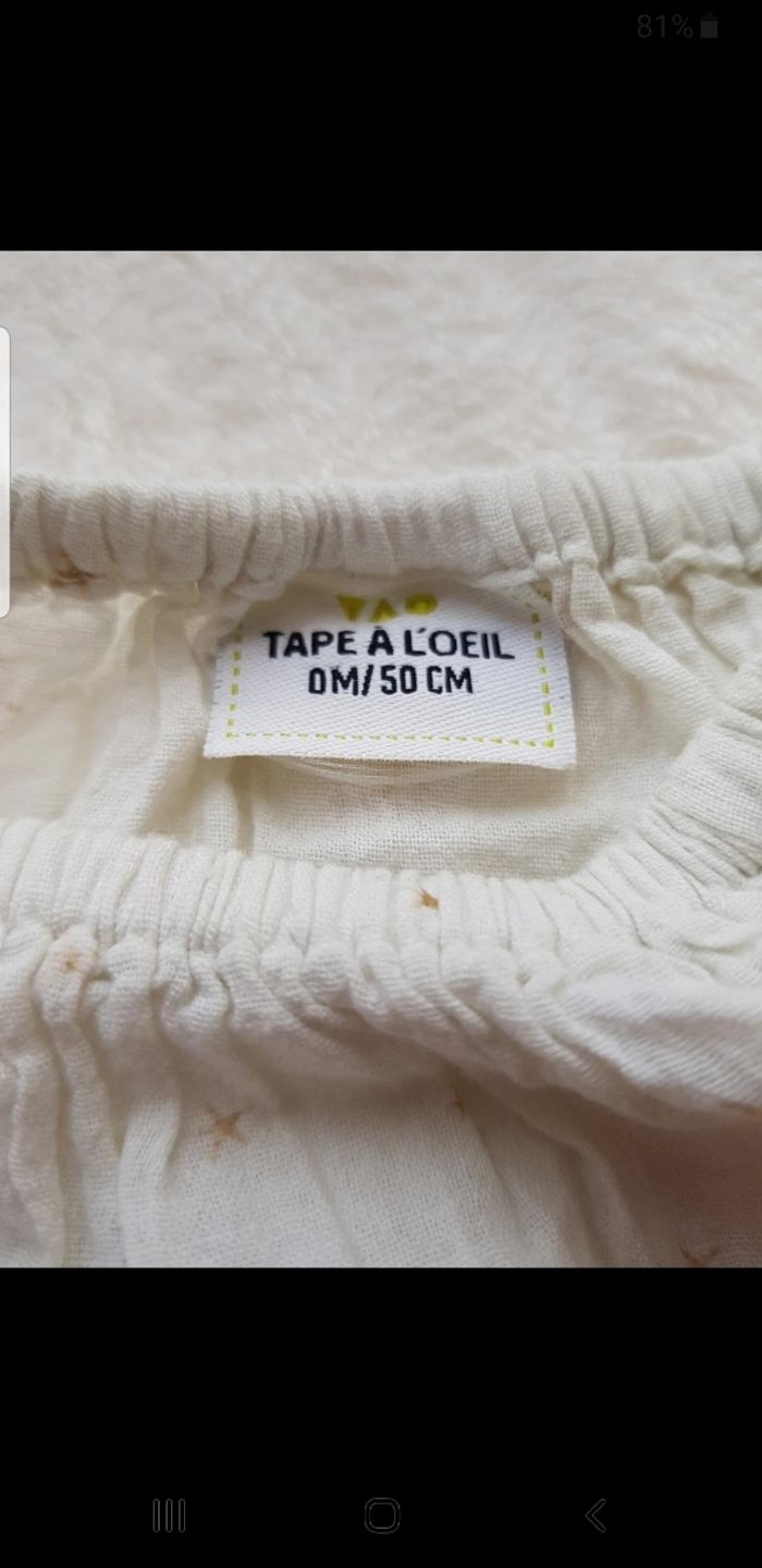 Blouse bébé naissance - photo numéro 3