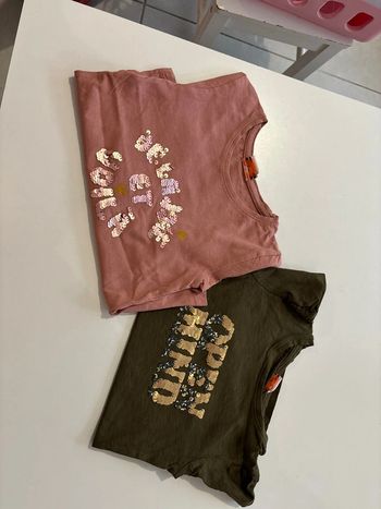 2 tee shirt manches longues