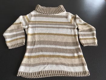 Pull Camaïeu beige 38