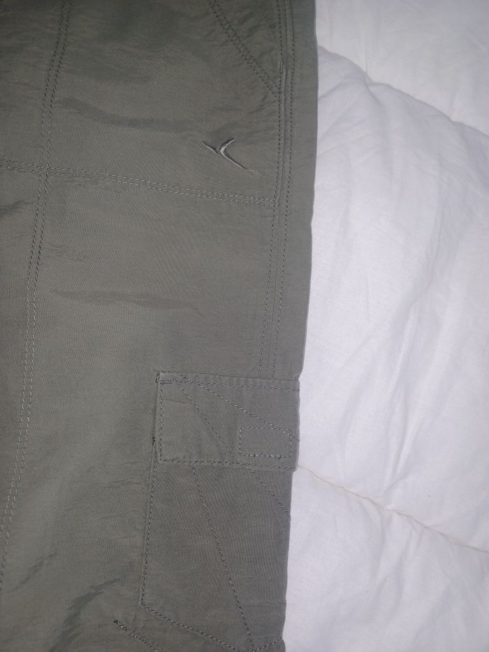 Pantalon fille domyos 12 ans très bon état kaki coton polyamide - photo numéro 9