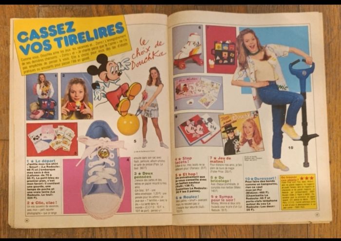 Ancien journal de mickey avec cadeau transferts zorro N°1722 - 1985 vintage - photo numéro 9