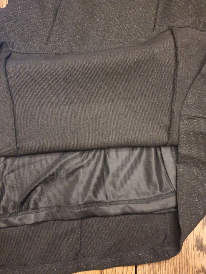 Jolie Robe noir brillant Sophyline taille M - photo numéro 14