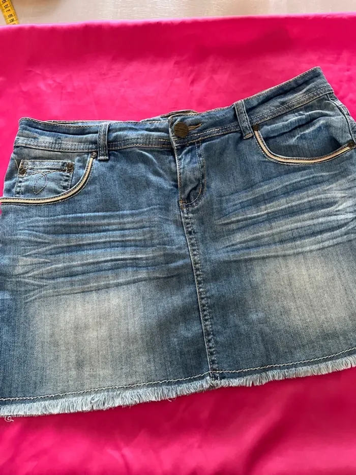 Mini jupe Jean 🌸 - photo numéro 2