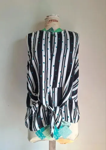 Blouse Pimkie noir et blanc neuf, taille 42
