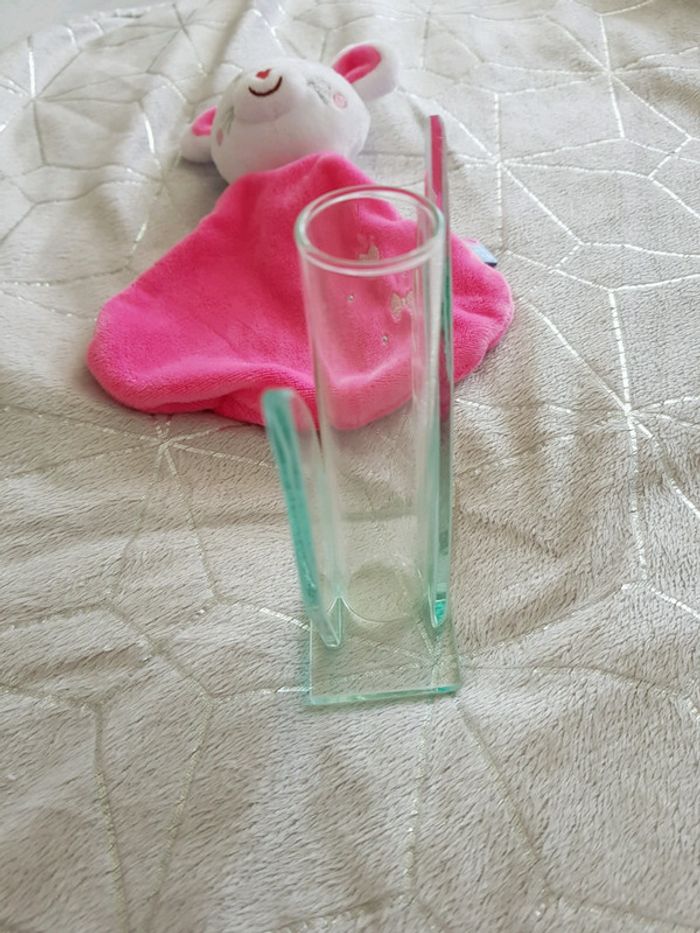 Mini vase ou porte dragées avec oiseau - photo numéro 6