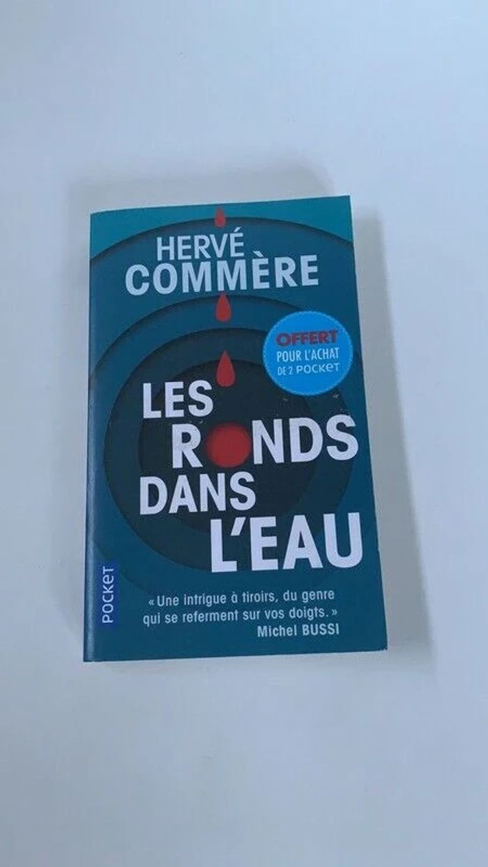 Livre Les ronds dans l'eau de Commère, Hervé 2018