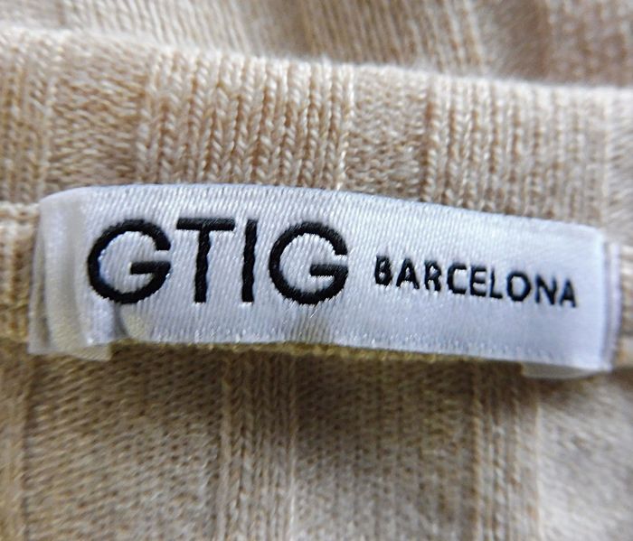 Haut femme beige GTIG Barcelona Taille 42 - photo numéro 4