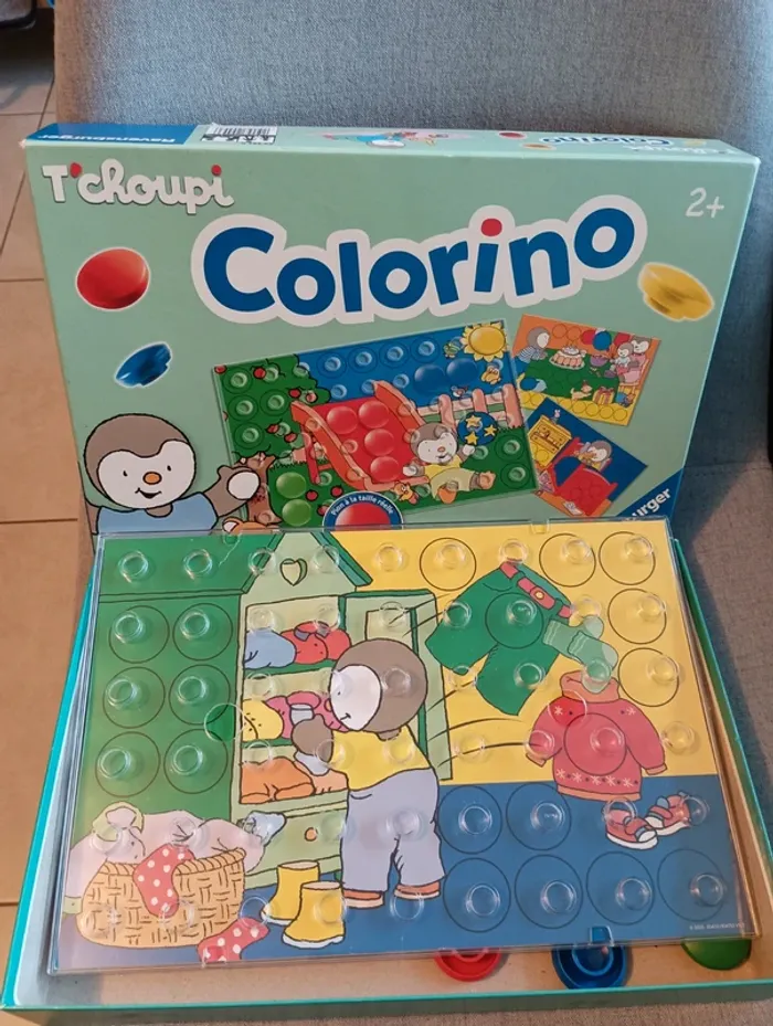 Super jeux éducatifs colorino T'choupi