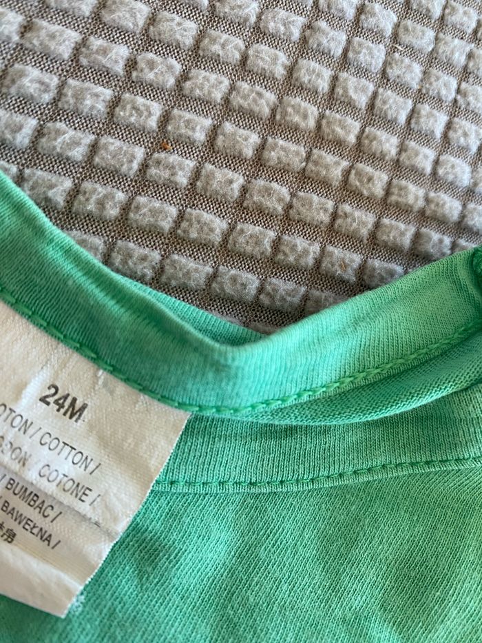 T-shirt polo bébé unisexe garçon ou fille 24 mois - photo numéro 4