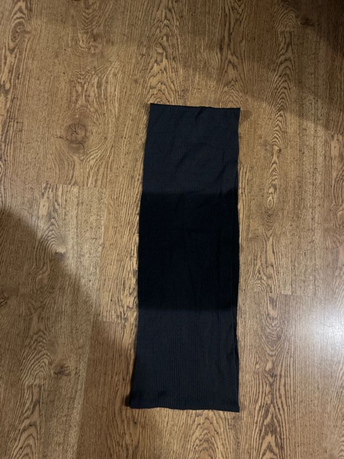 Écharpe snood gris noir Celio