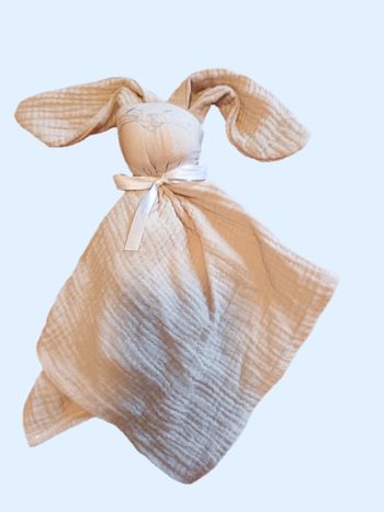 Doudou en coton de gaze 