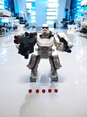 LEGO compatible – Robot Stormtrooper Star Wars avec lance-projectiles