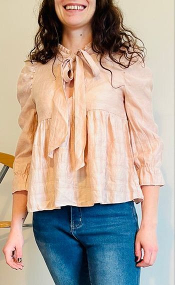 Haut rose poudré Zara (Trafaluc collection) - Taille XS - Très bon état