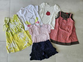 Vêtements été fille 12 mois