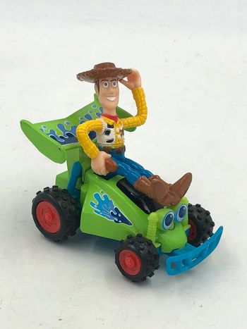 Figurine Disney Pixar Toy Story voiture + Woody 9 x 8 cm