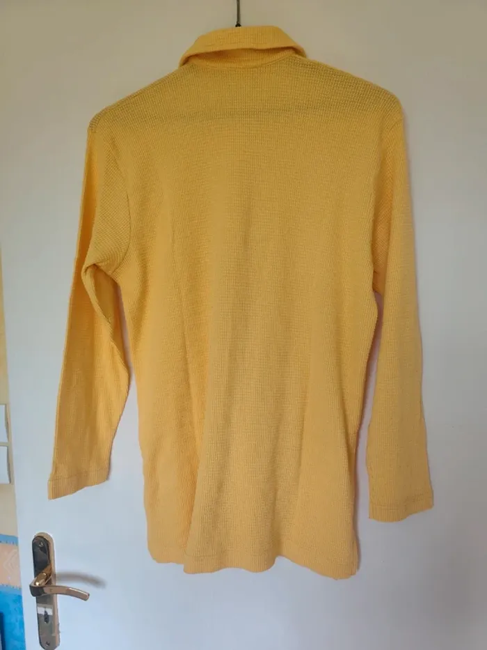 Chemise vintage 42/44 jaune - photo numéro 4