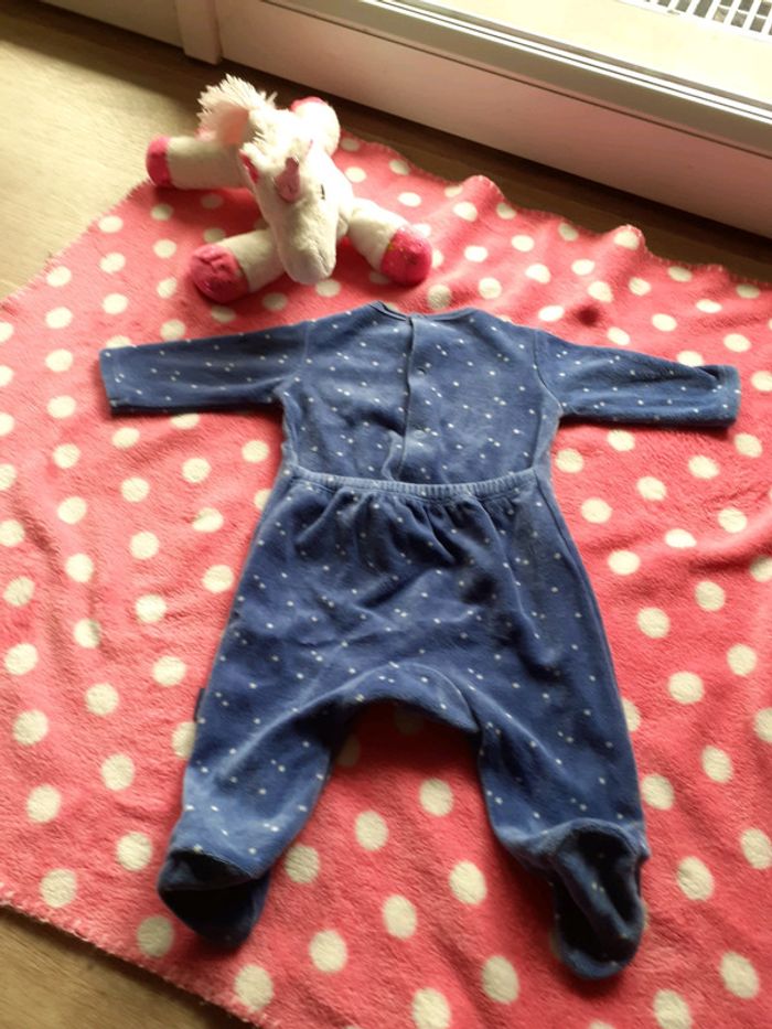 Pyjama bleu marine mixte - photo numéro 2