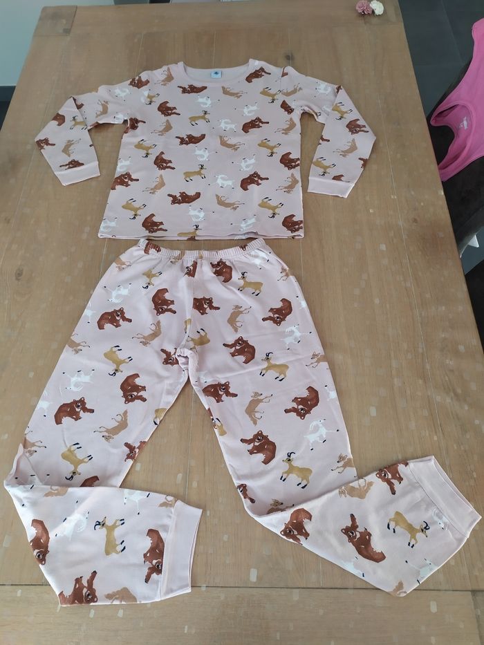 Pyjama chaud animaux Petit Bateau 12 ans - photo numéro 2