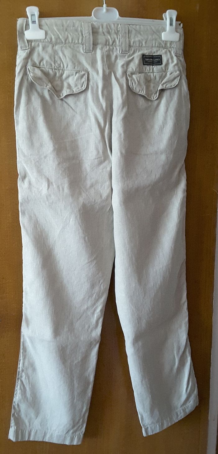 Pantalon écru – Malboro Classics – 38 - photo numéro 2