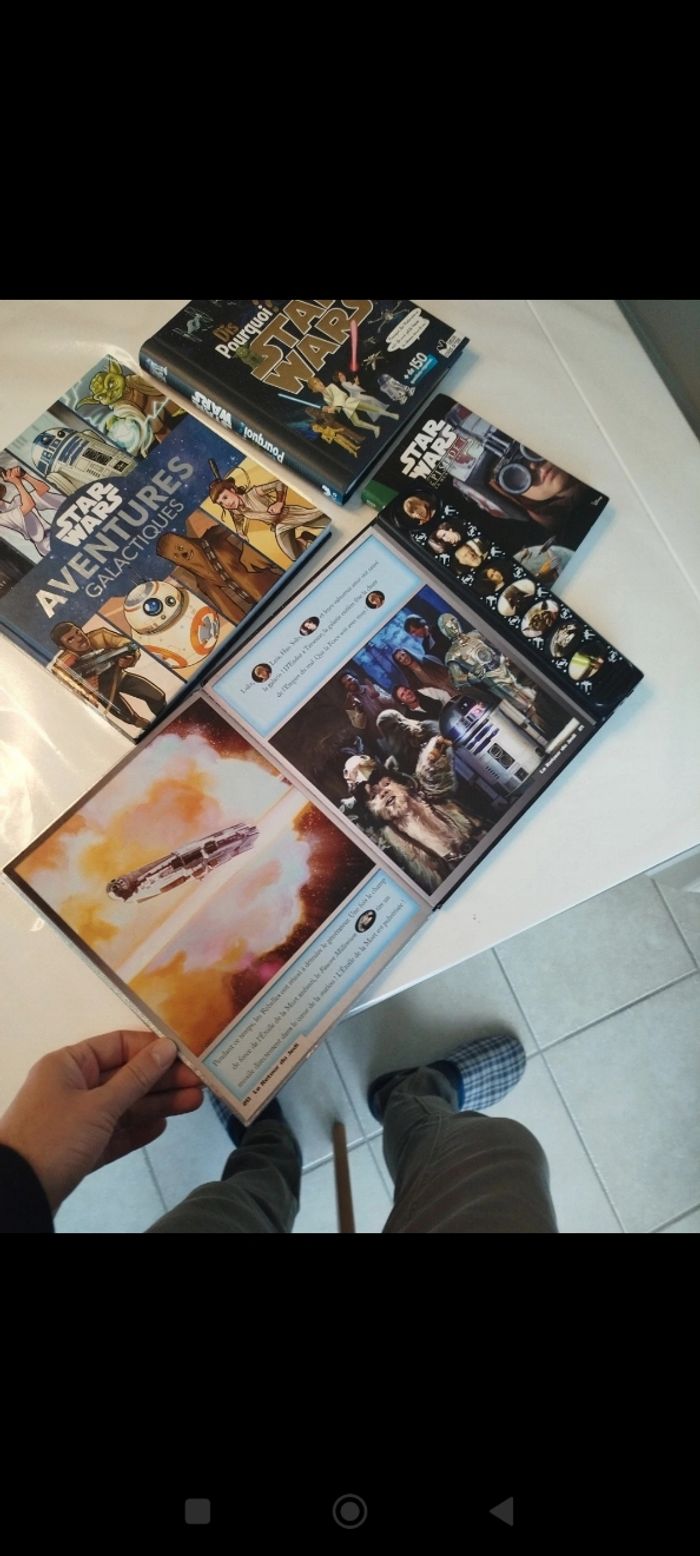 Lot 4 livres star wars pour enfants - photo numéro 3