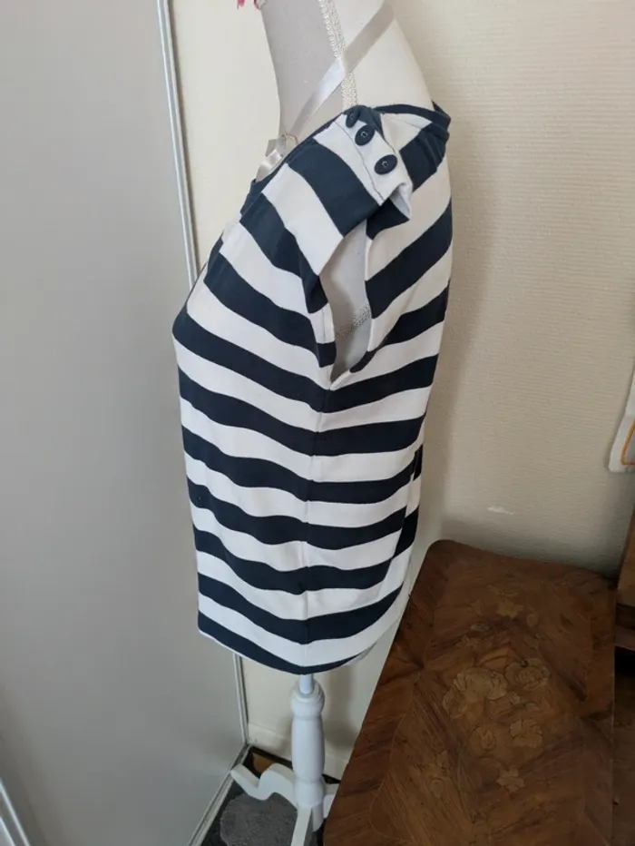 Tee shirt marinière - photo numéro 3