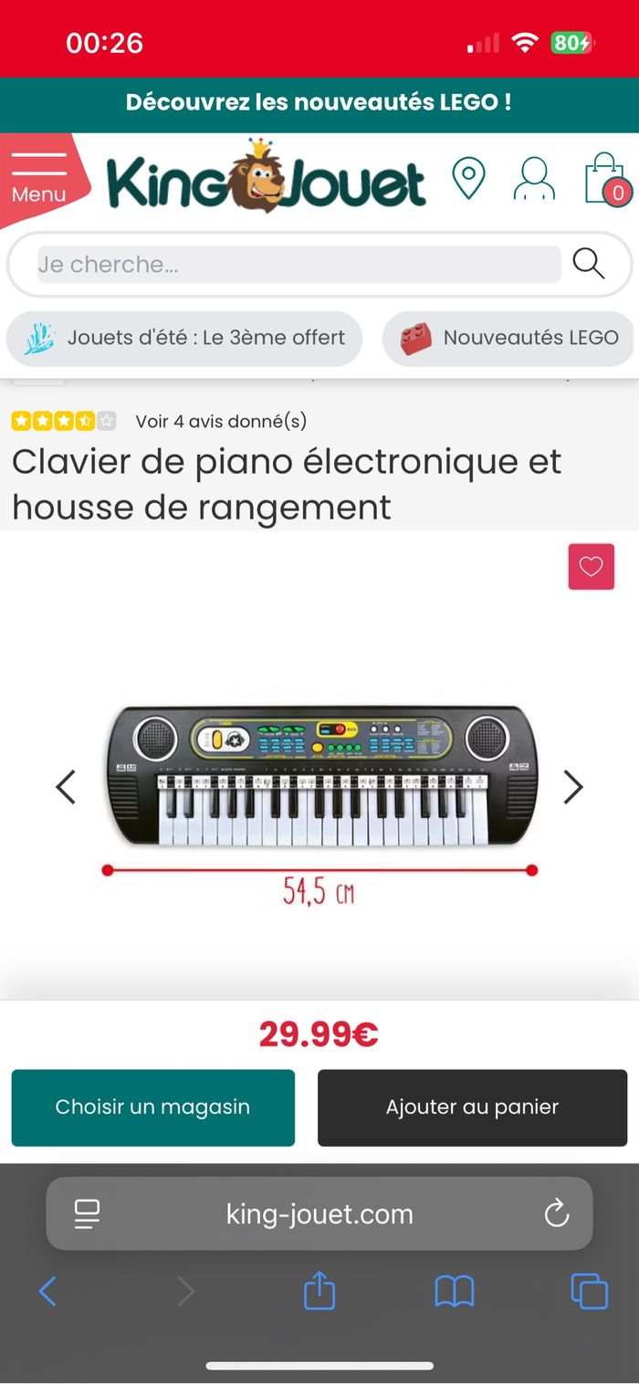 Clavier de piano enfant - photo numéro 10