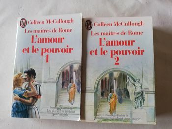 Lot 2 romans historiques Les maîtres de Rome. Colleen McCullough