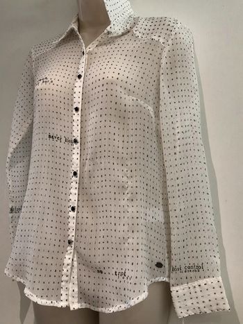 Chemise  crème transparente DDP taille xs