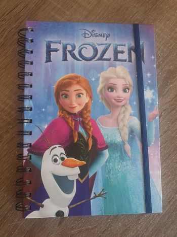 Cahier carnet de notes A5  Disney reine des neiges Neuf