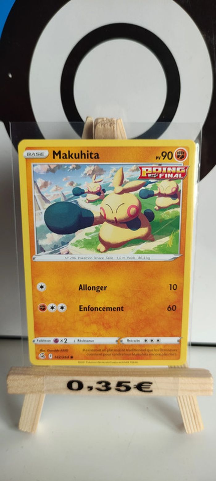Makuhita 142/264 poing de fusion