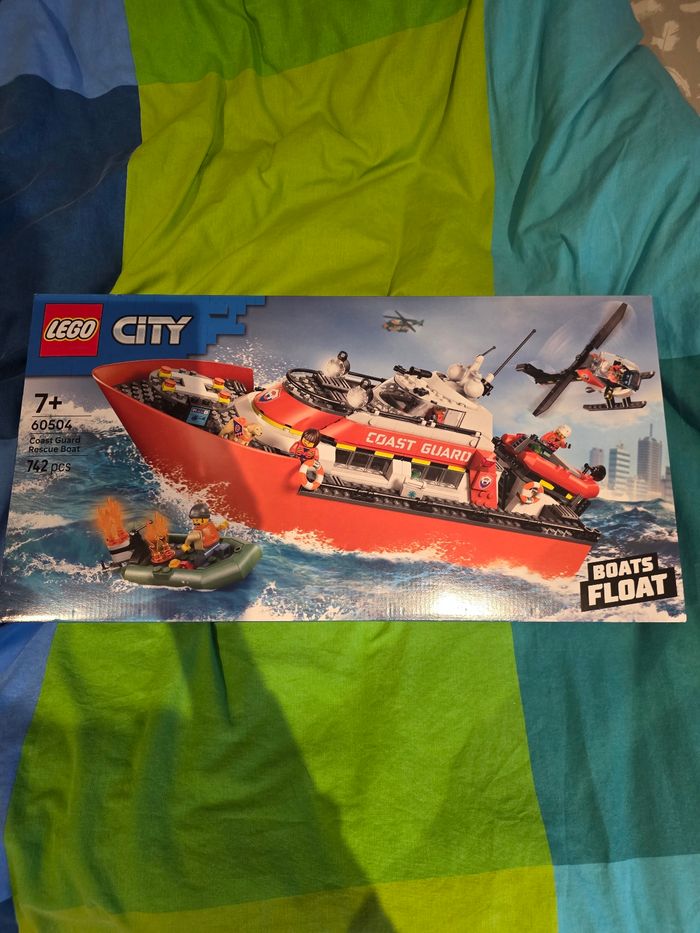 Lego 60504 Le Bateau des gardes côtes