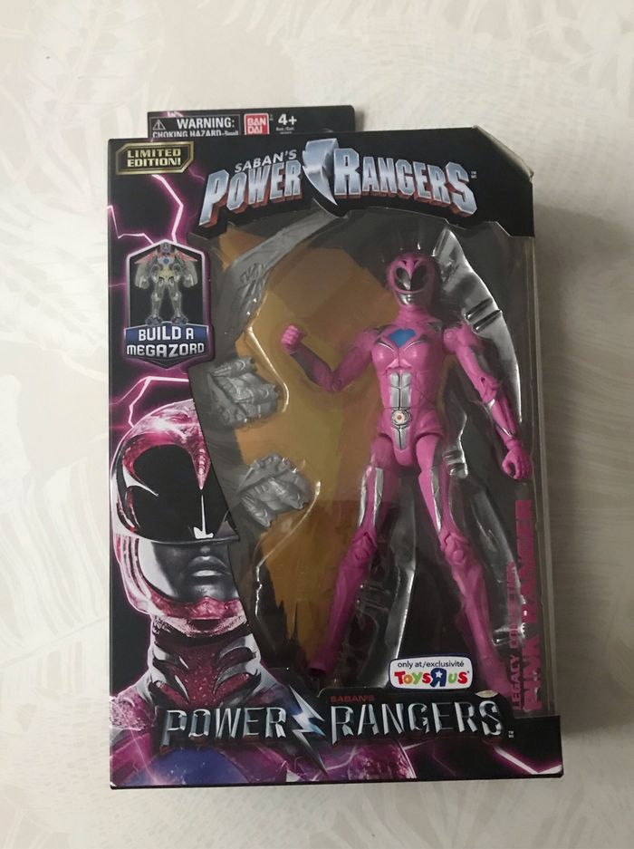 Power rangers mighty morphin legacy pink ranger build A megazord ...