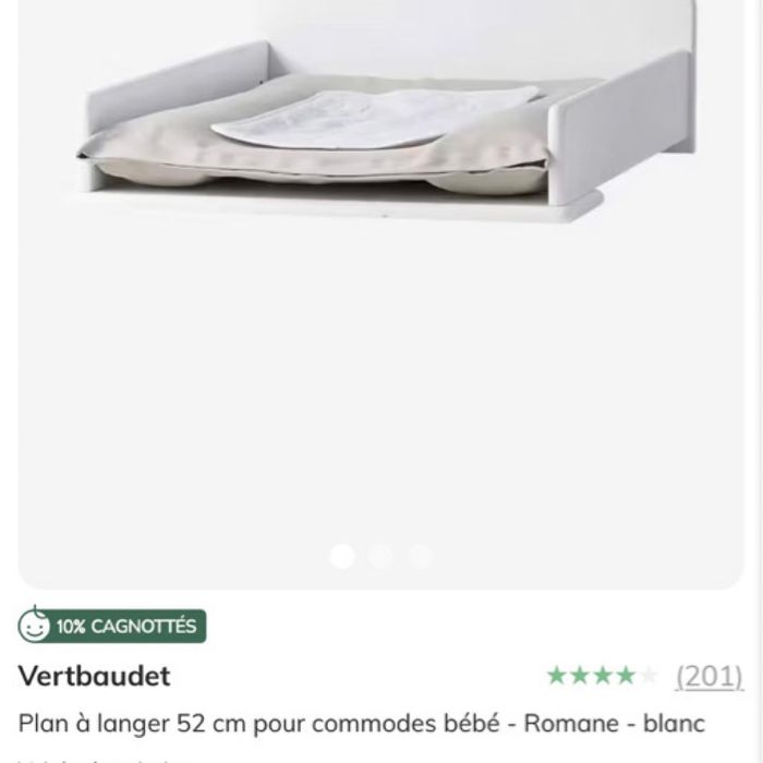 Plan à langer