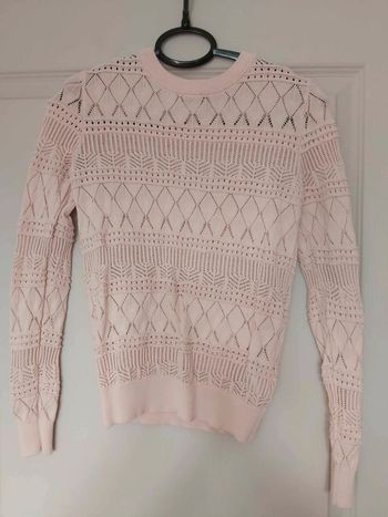 Pull léger rose