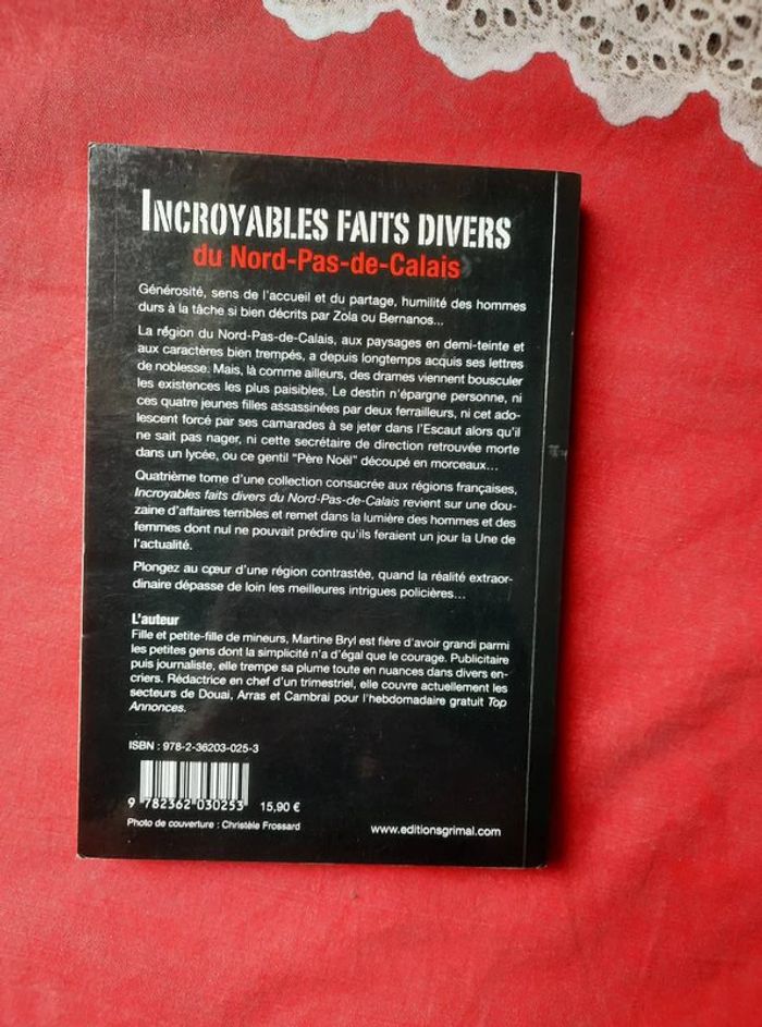 Livre faits divers du Pas de Calais - photo numéro 2