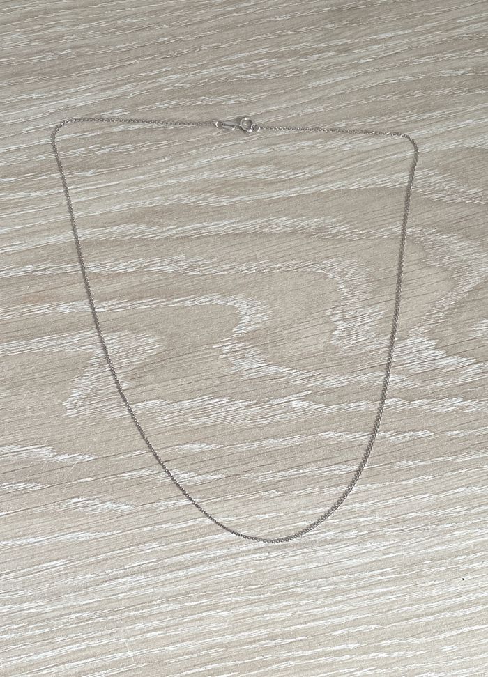 Chaîne en argent 46 cm