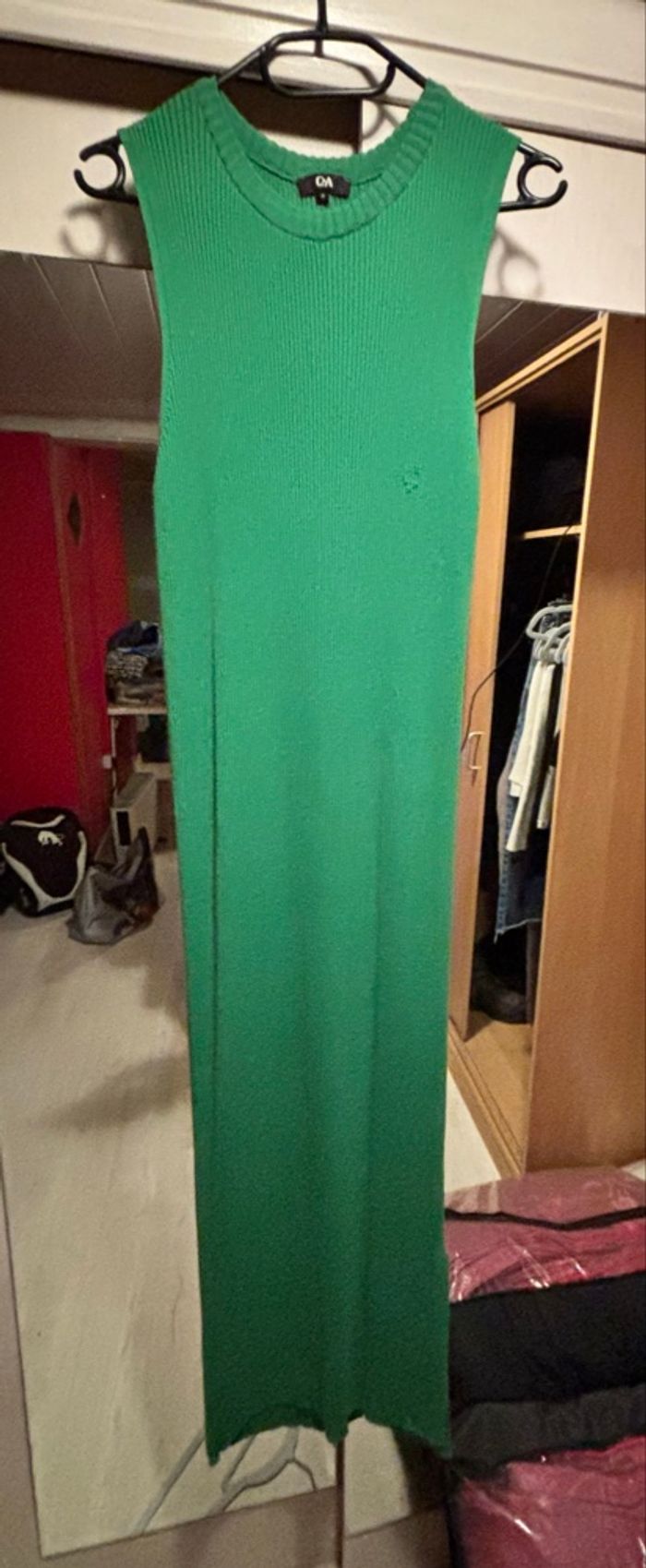 Robe longue verte - photo numéro 4