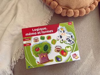 Jeu Baby Genius Logique Mémo et Formes neuf