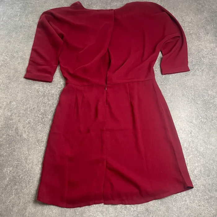 Robe bordeaux Kaporal neuve M 👗 élégante & féminine 💋 - photo numéro 3