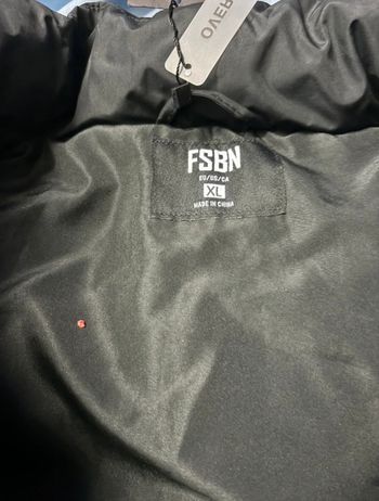 Doudoune sans manche noir FSBN
