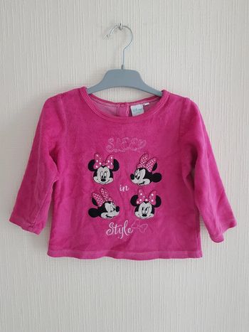 Haut de pyjama Disney Minnie 2 ans